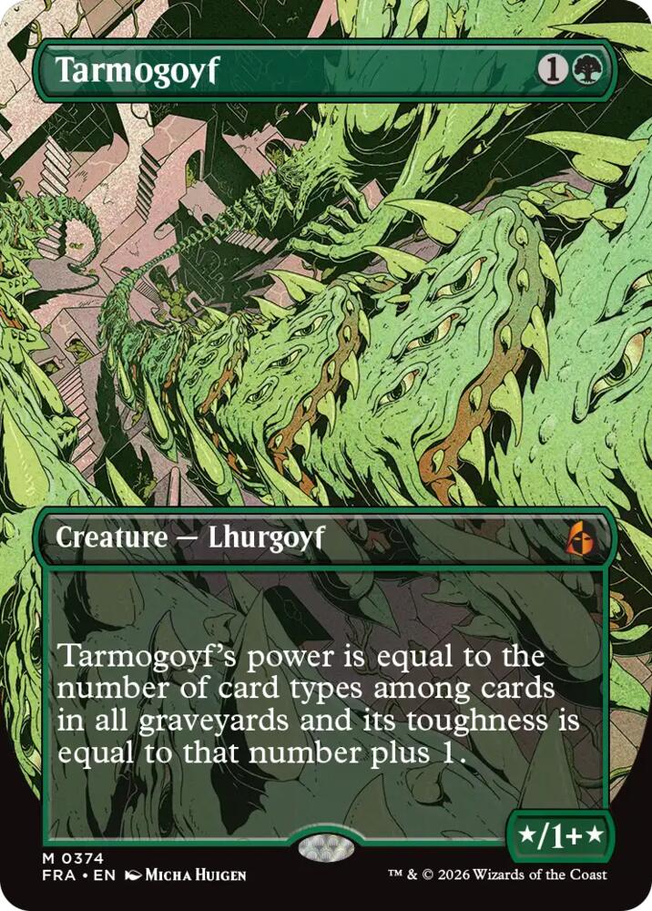 Tarmogoyf (Borderless), Reality Fracture 374