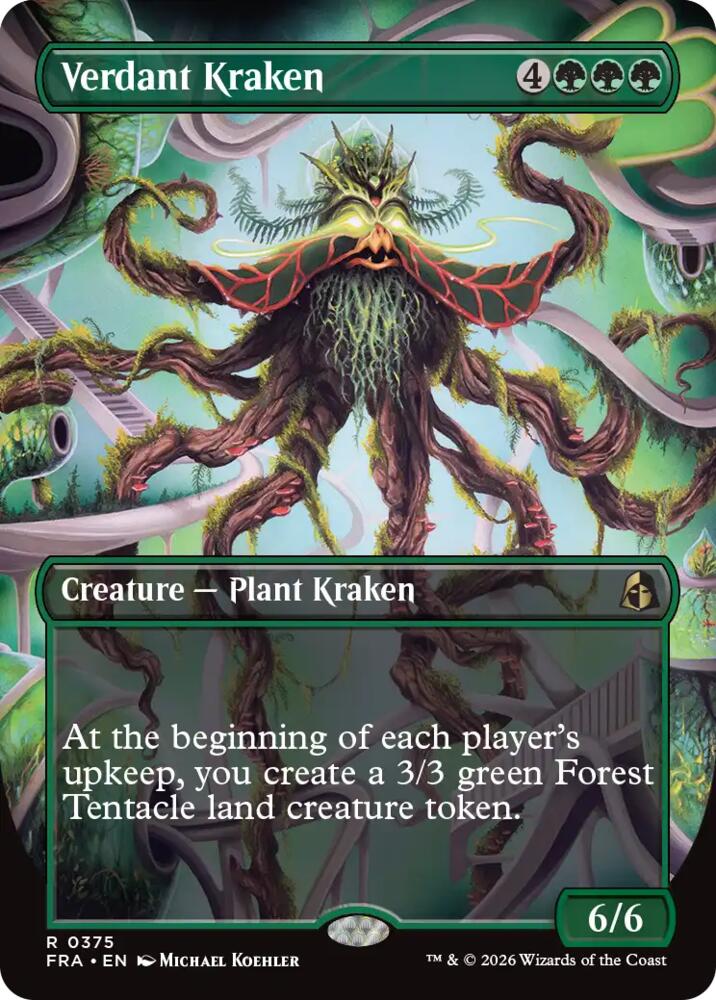Verdant Kraken (Borderless), Reality Fracture 375