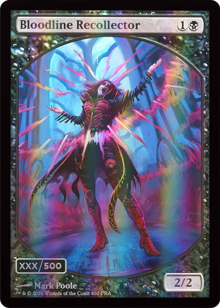 Bloodline Recollector (Retro Frame) (Serial Numbered) (Double Rainbow Foil), Reality Fracture 402
