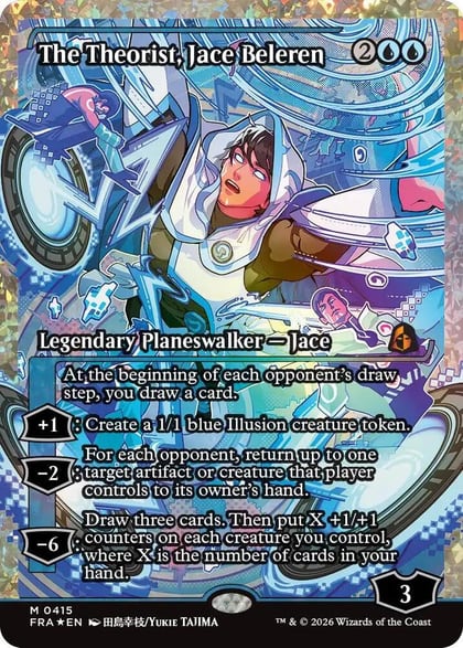 The Theorist, Jace Beleren (Showcase) (Fracture Foil), Reality Fracture 415