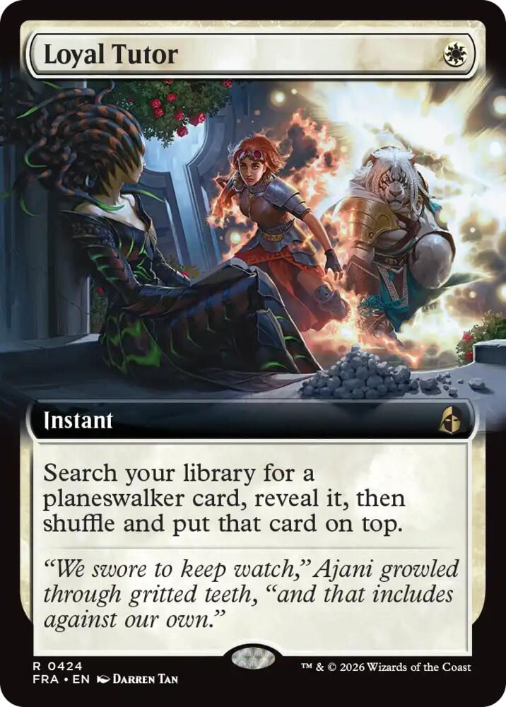 Loyal Tutor (Extended Art), Reality Fracture 424