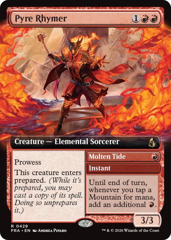 Pyre Rhymer (Extended Art), Reality Fracture 429