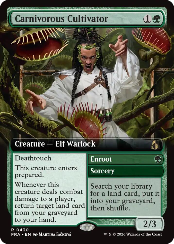 Carnivorous Cultivator (Extended Art), Reality Fracture 430