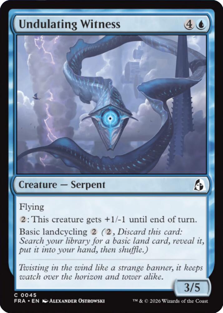 Undulating Witness, Reality Fracture 45