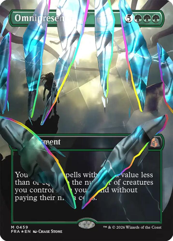 Omnipresence (Borderless) (Facet Foil) (0459), Reality Fracture 459