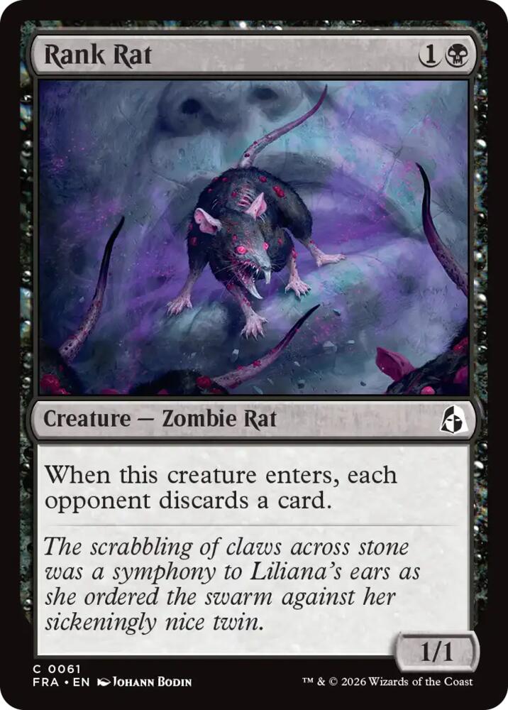 Rank Rat, Reality Fracture 61