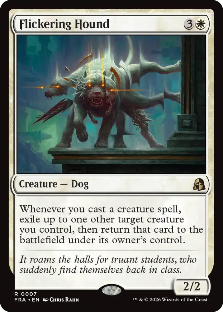 Flickering Hound, Reality Fracture 7