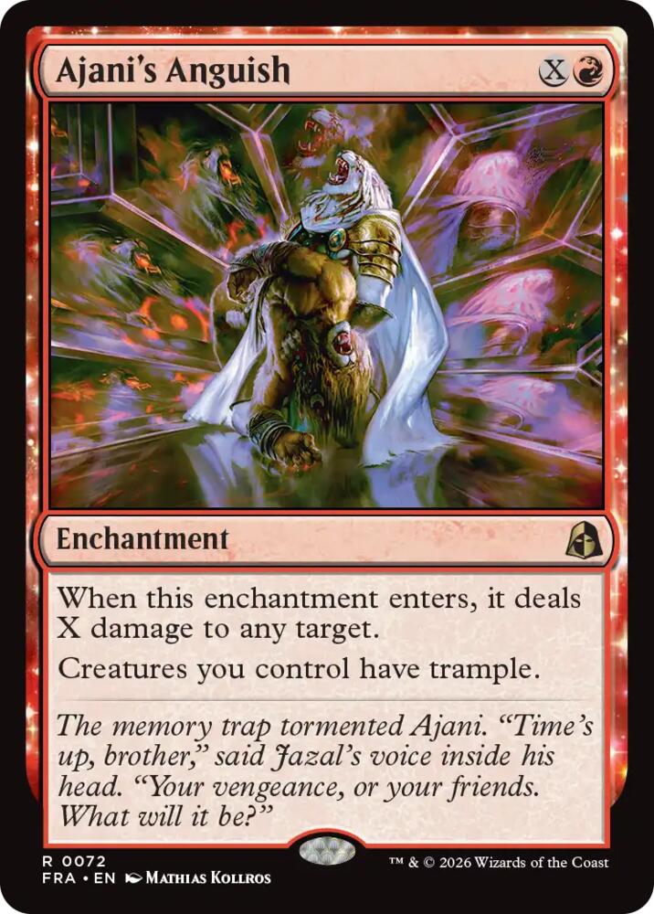 Ajani's Anguish, Reality Fracture 72