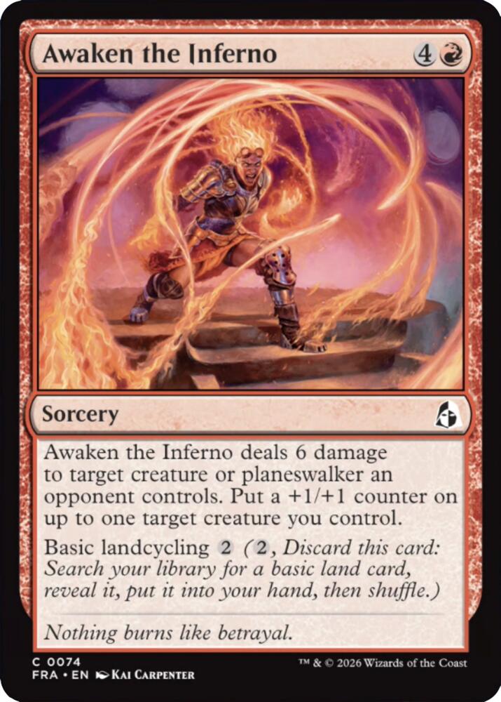 Awaken the Inferno, Reality Fracture 74