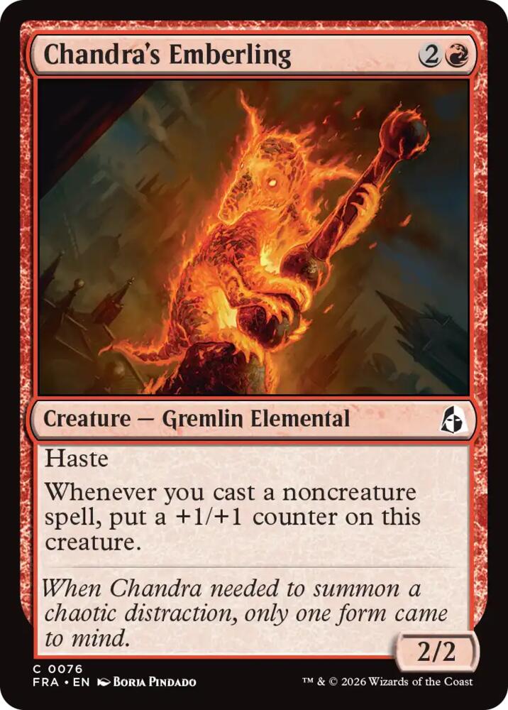 Chandra's Emberling, Reality Fracture 76