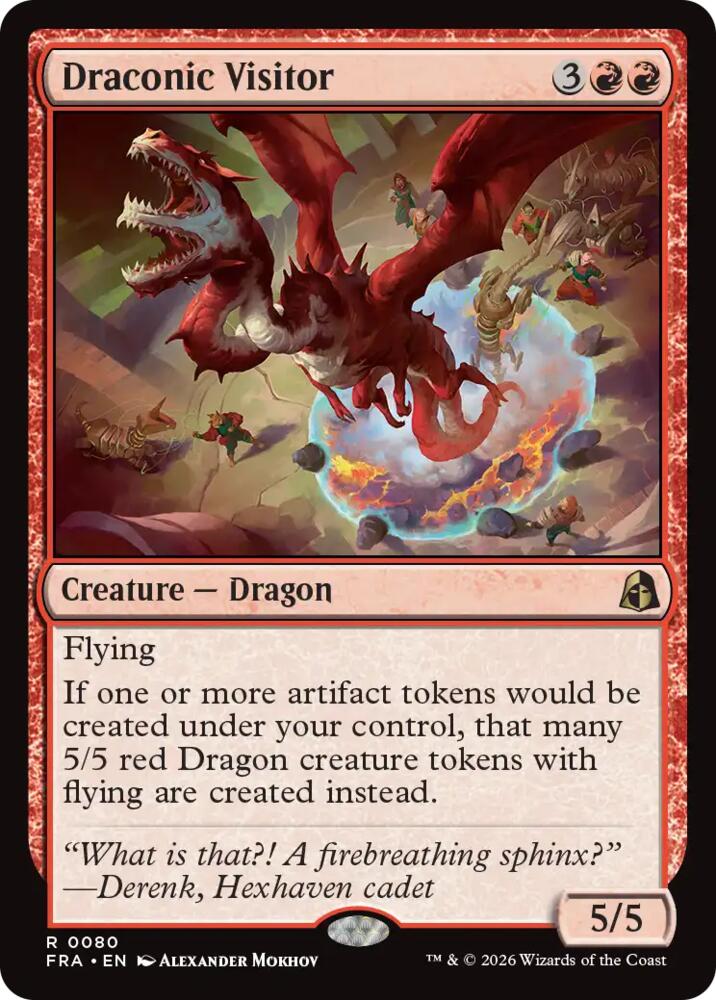 Draconic Visitor, Reality Fracture 80
