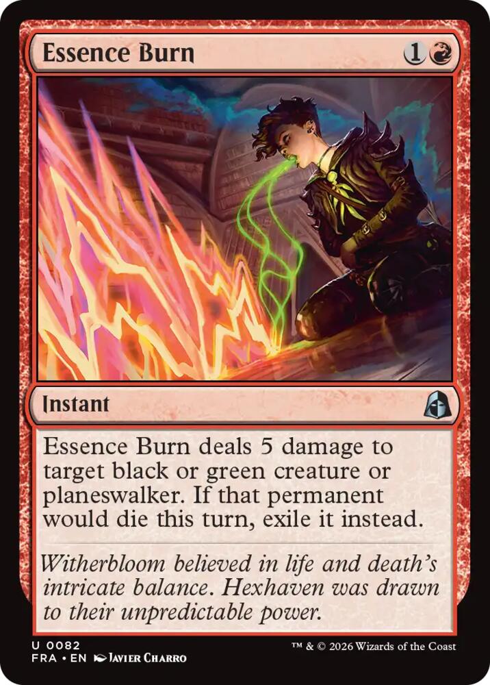 Essence Burn, Reality Fracture 82