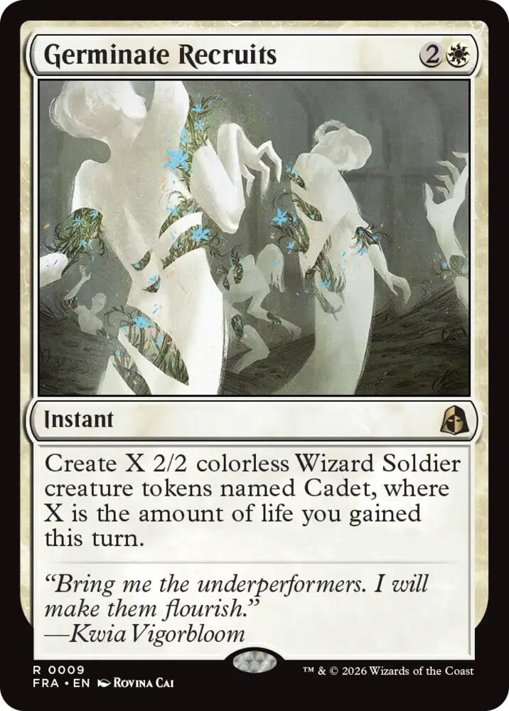 Germinate Recruits, Reality Fracture 9