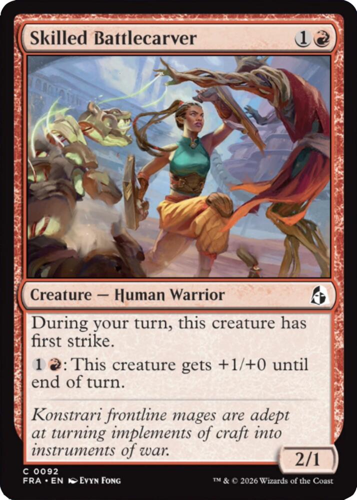 Skilled Battlecarver, Reality Fracture 92