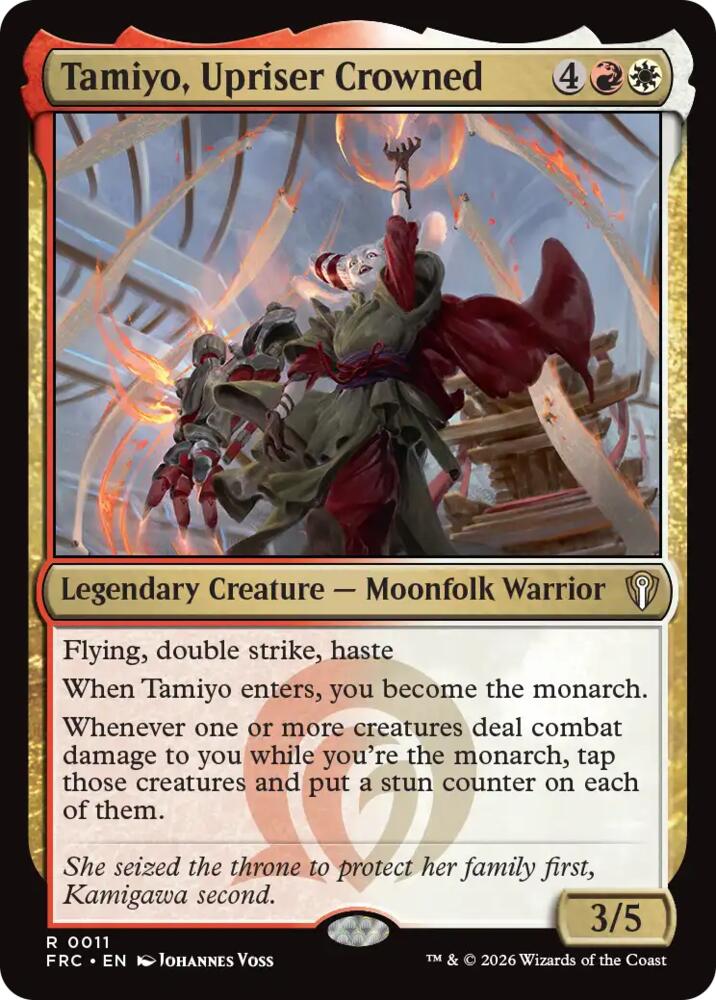 Tamiyo, Upriser Crowned, Commander: Reality Fracture 11