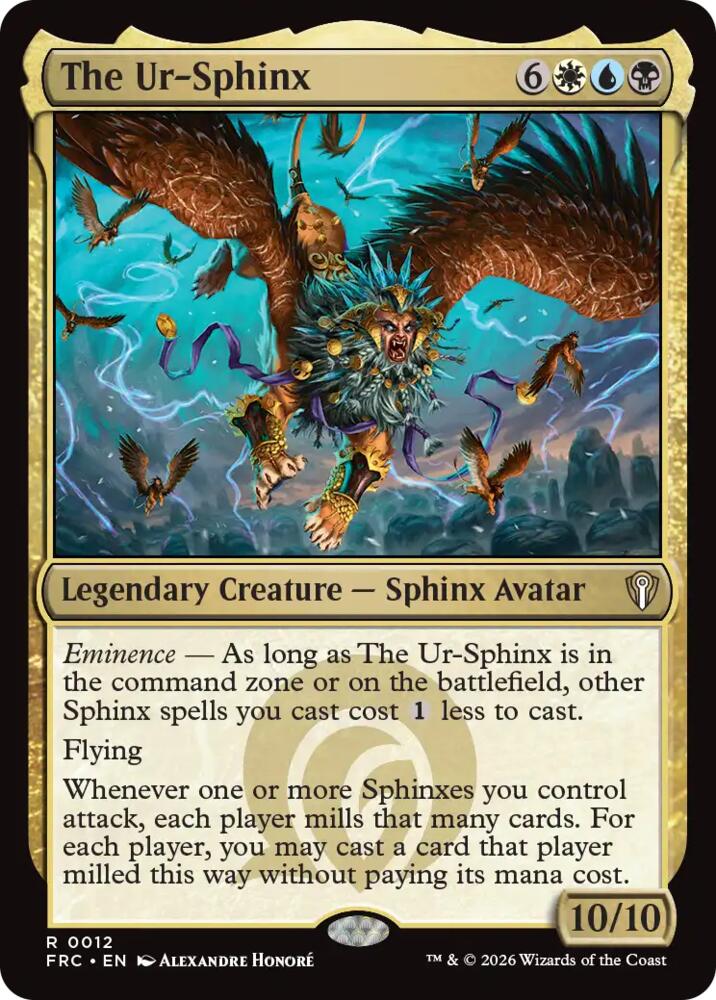 The Ur-Sphinx, Commander: Reality Fracture 12