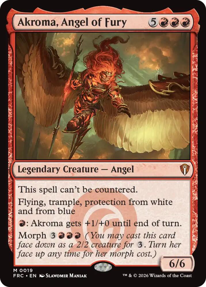 Akroma, Angel of Fury, Commander: Reality Fracture 19