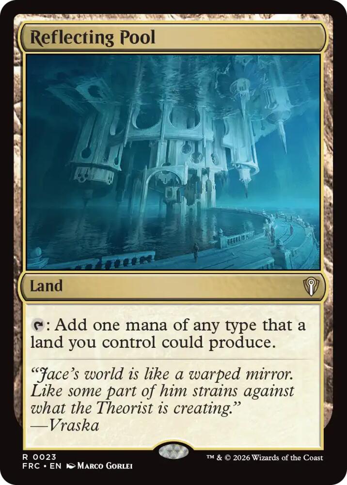 Reflecting Pool, Commander: Reality Fracture 23