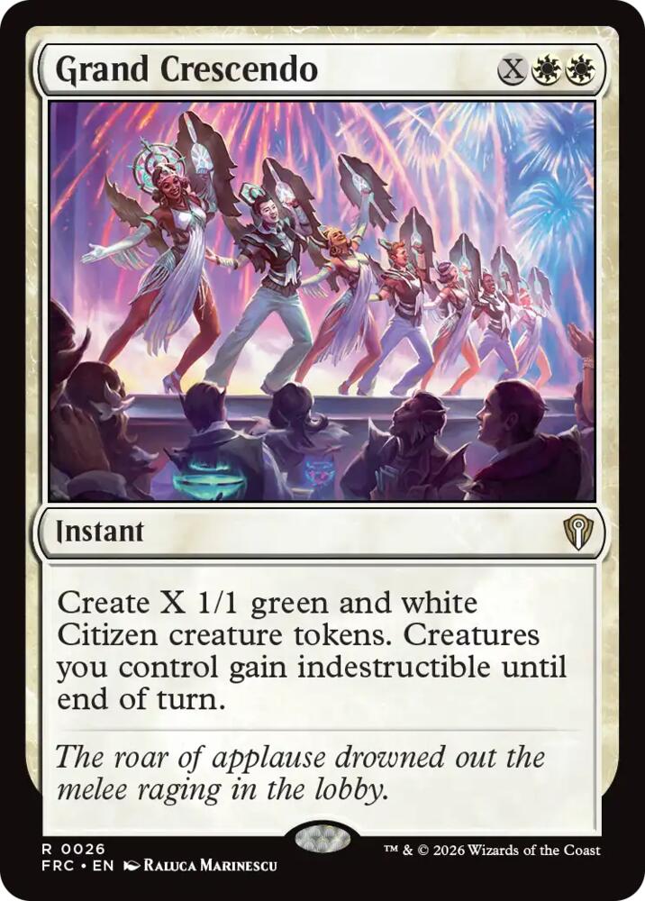 Grand Crescendo, Commander: Reality Fracture 26