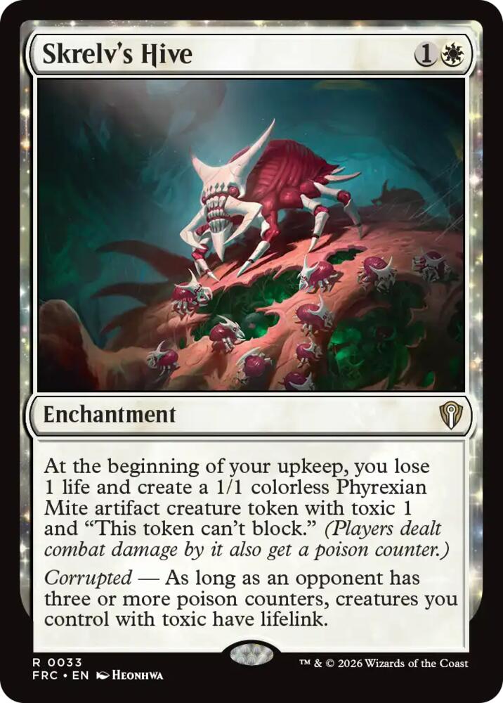 Skrelv's Hive, Commander: Reality Fracture 33