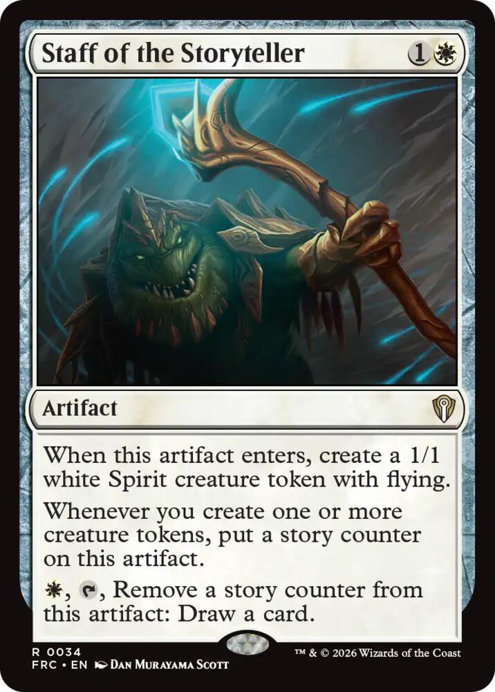 Staff of the Storyteller, Commander: Reality Fracture 34