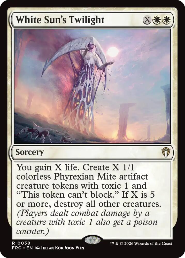 White Sun's Twilight, Commander: Reality Fracture 38