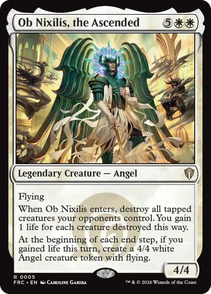 Ob Nixilis, the Ascended, Commander: Reality Fracture 5