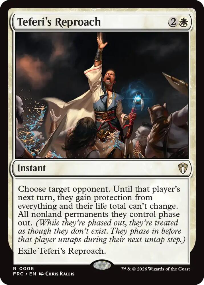 Teferi's Reproach, Commander: Reality Fracture 6