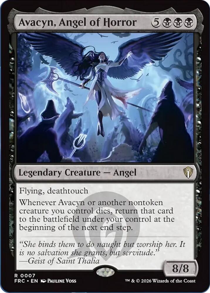 Avacyn, Angel of Horror, Commander: Reality Fracture 7