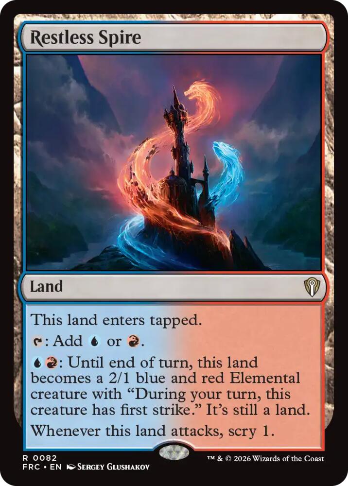 Restless Spire, Commander: Reality Fracture 82