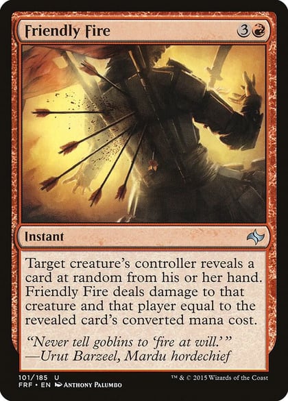 Friendly Fire, Fate Reforged 101