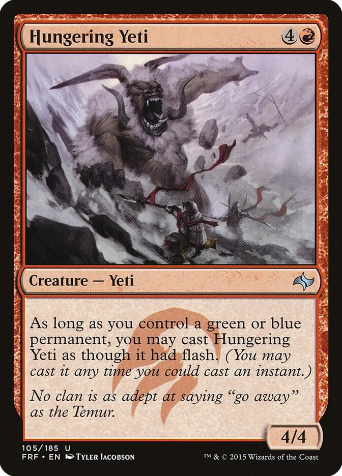 Hungering Yeti, Fate Reforged 105
