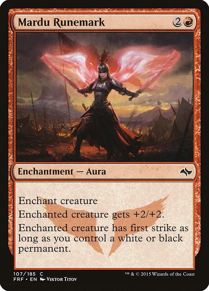 Mardu Runemark, Fate Reforged 107