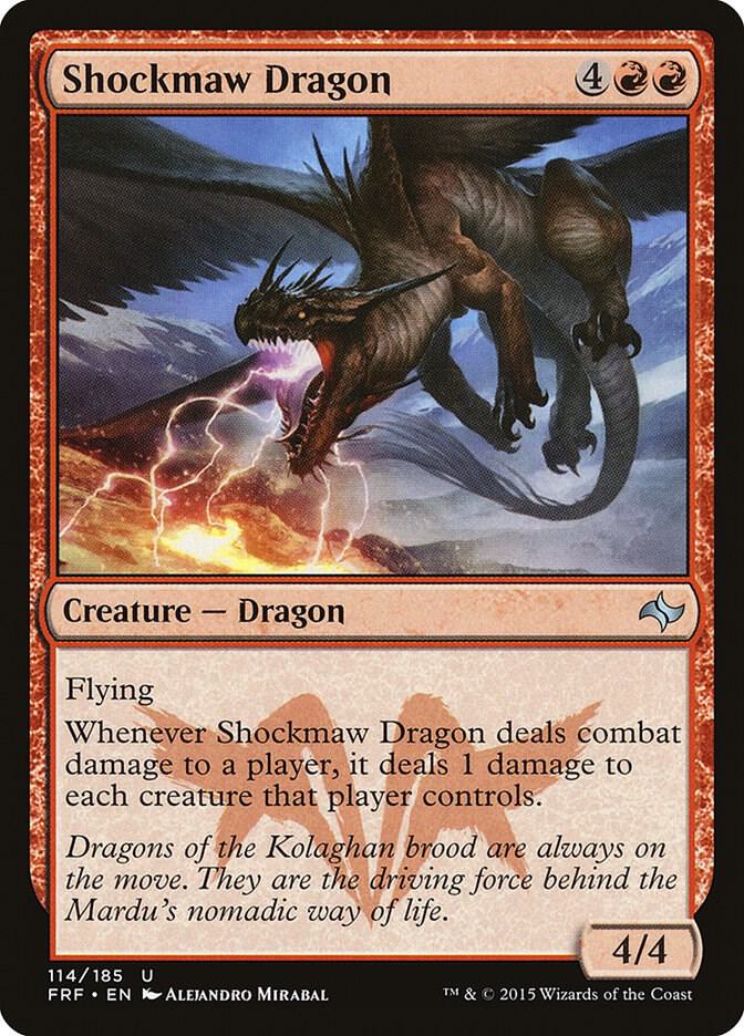 Shockmaw Dragon, Fate Reforged 114