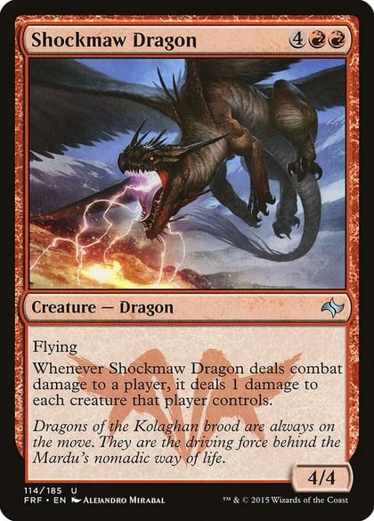 Shockmaw Dragon, Fate Reforged 114