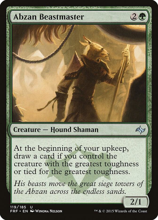 Abzan Beastmaster, Fate Reforged 119