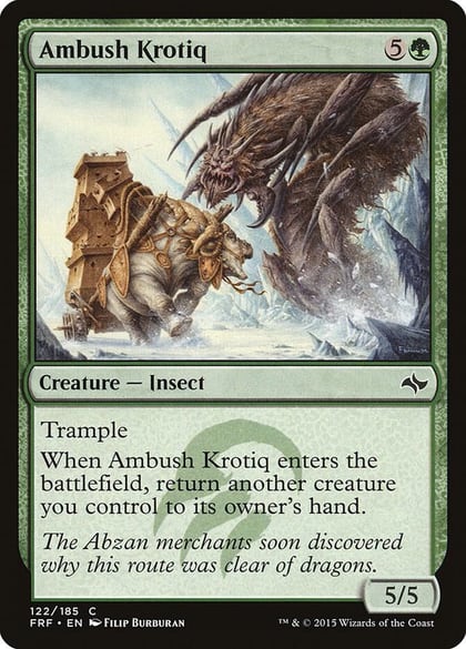 Ambush Krotiq, Fate Reforged 122