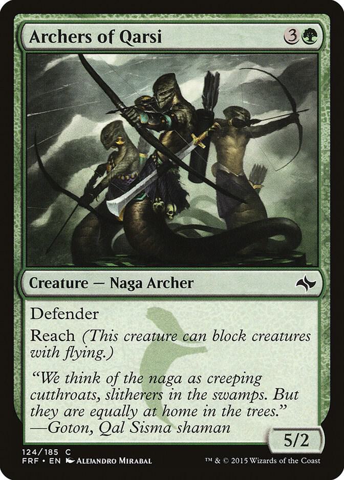 Archers of Qarsi, Fate Reforged 124