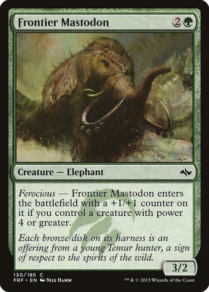 Frontier Mastodon, Fate Reforged 130