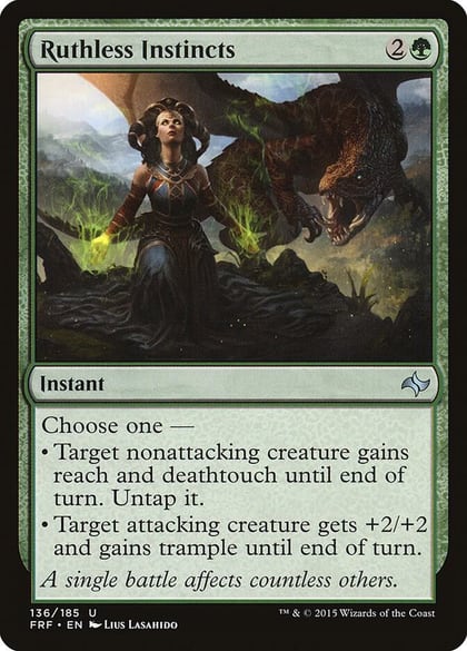 Ruthless Instincts, Fate Reforged 136