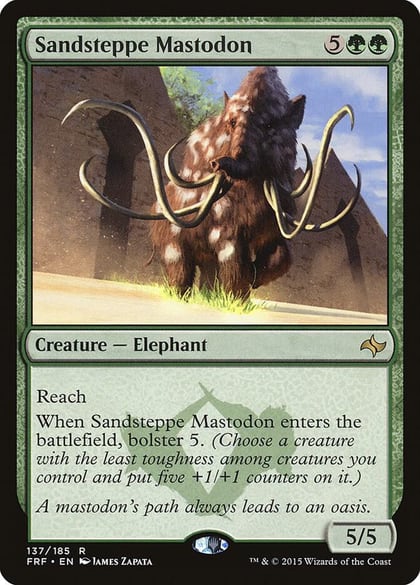 Sandsteppe Mastodon, Fate Reforged 137