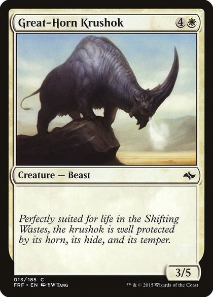 Great-Horn Krushok, Fate Reforged 13