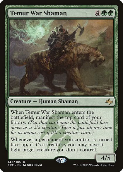 Temur War Shaman, Fate Reforged 142
