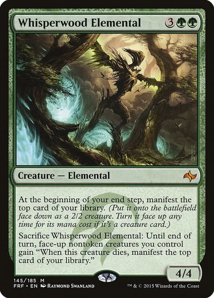 Whisperwood Elemental, Fate Reforged 145