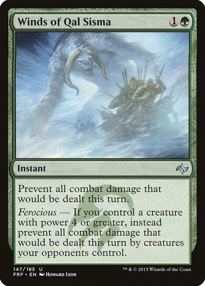 Winds of Qal Sisma, Fate Reforged 147