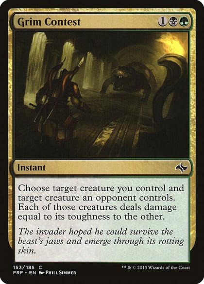 Grim Contest, Fate Reforged 153