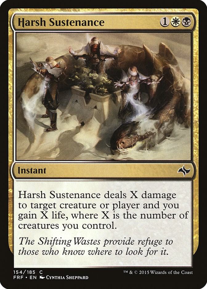 Harsh Sustenance, Fate Reforged 154