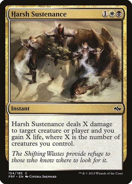 Harsh Sustenance, Fate Reforged 154