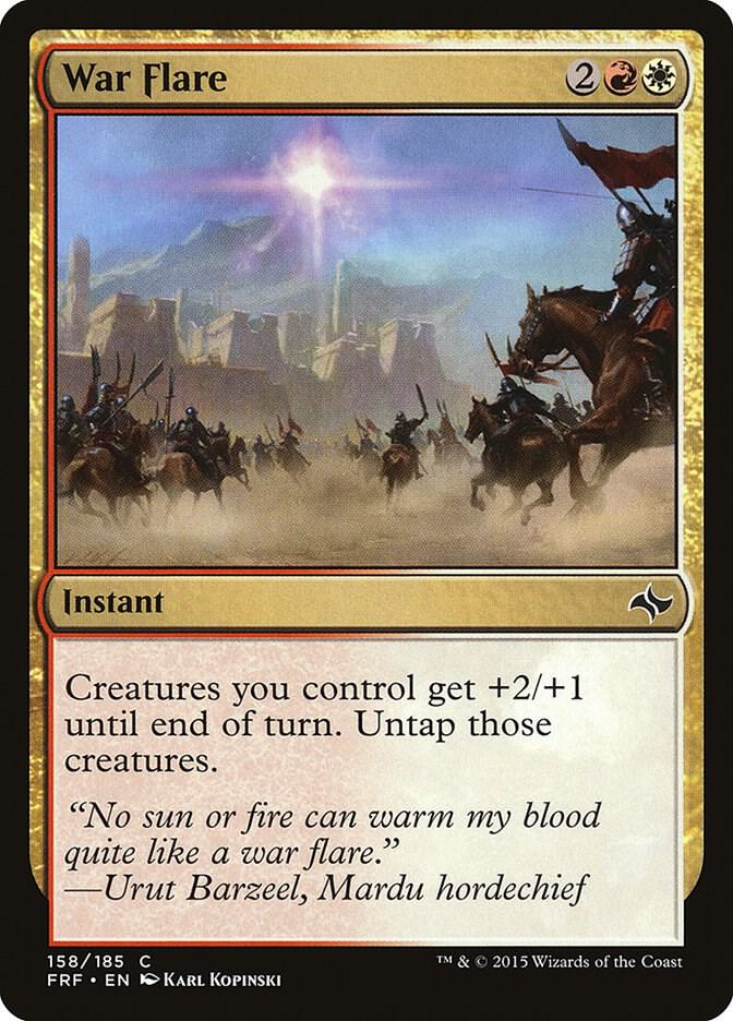 War Flare, Fate Reforged 158