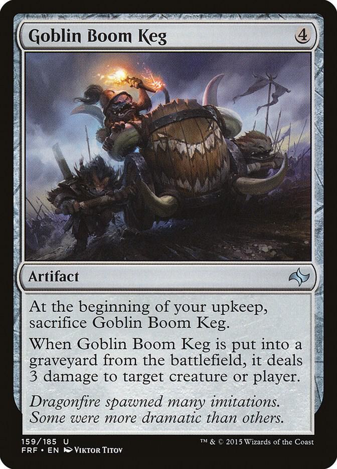Goblin Boom Keg, Fate Reforged 159